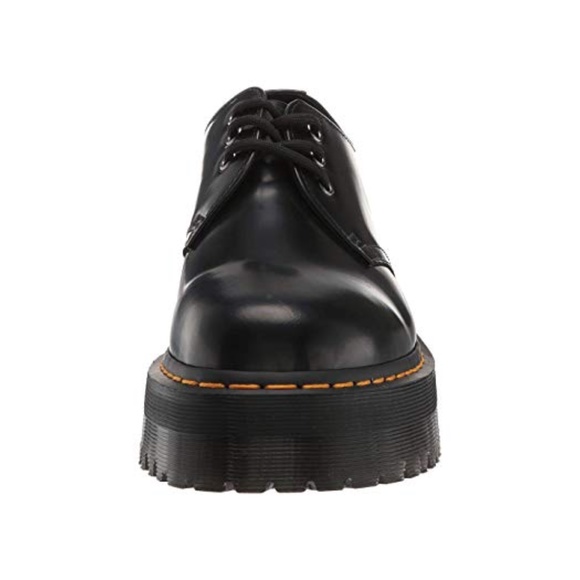 Dr. Martens Women's 1461 Quad Platform Retro Black Smooth US 9/9.5 - Picture 3 of 5